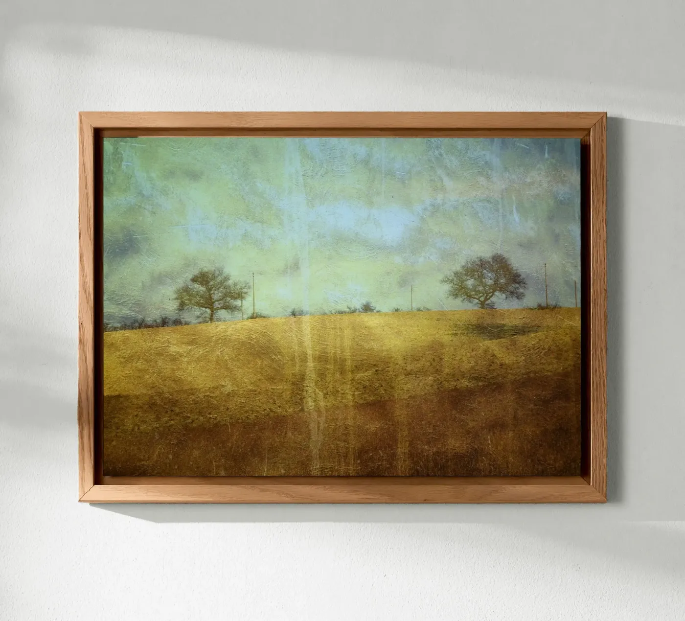 Deux arbres panneau forex de ArtSkratches