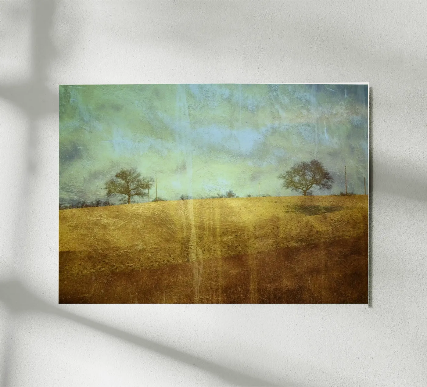 Deux arbres panneau forex de ArtSkratches