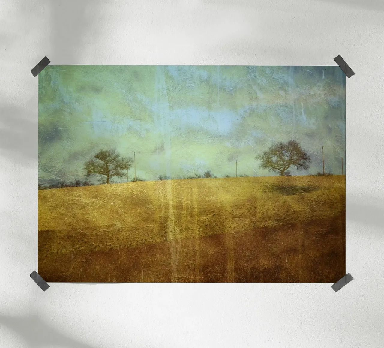 Two Trees poster by ArtSkratches