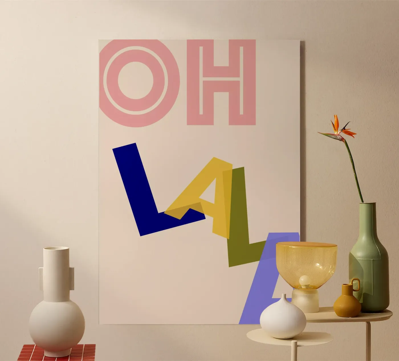 Oh lala plexiglass da Hej Ibiza by Ute Arnold