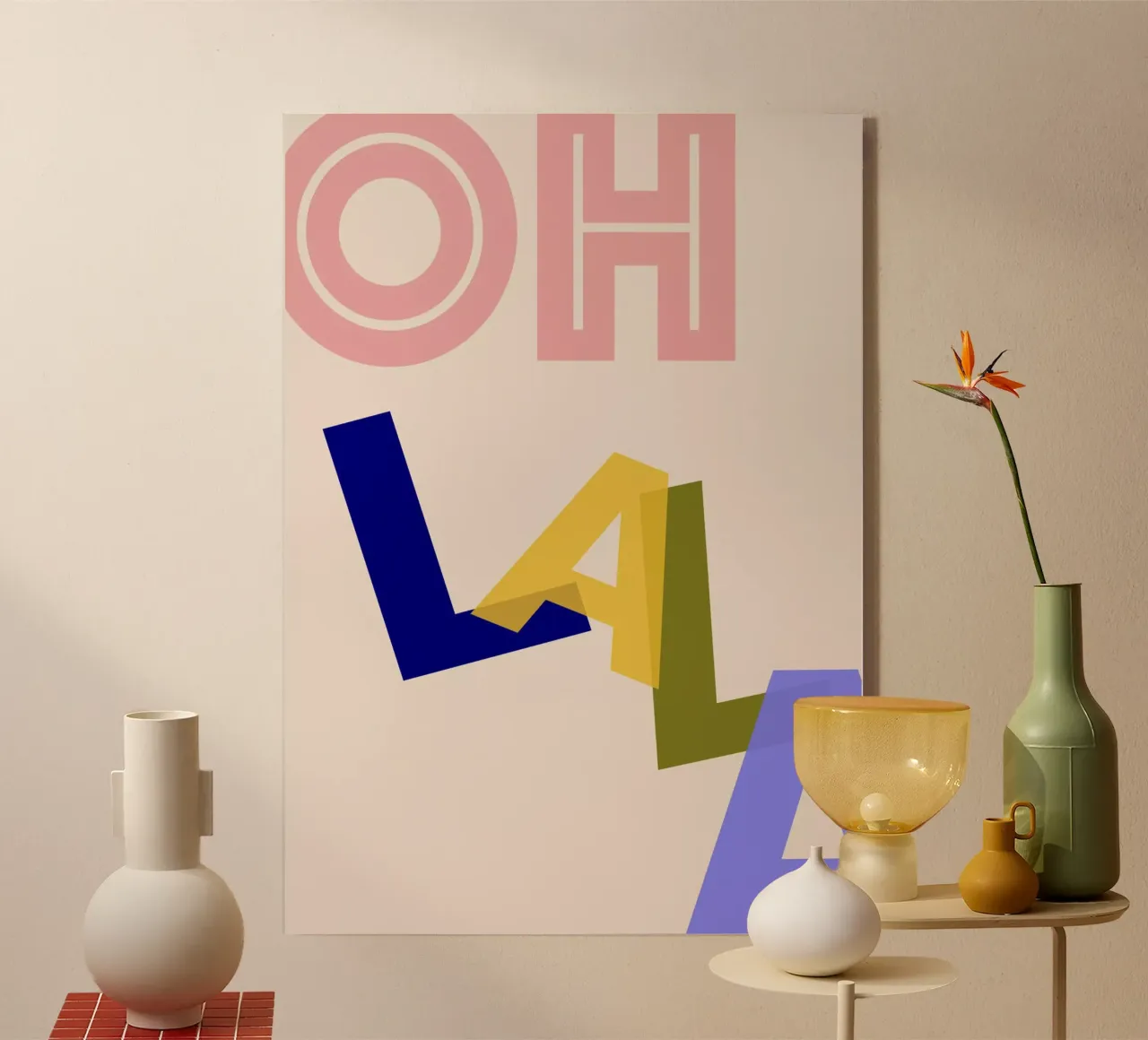 Oh lala plexiglass da Hej Ibiza by Ute Arnold