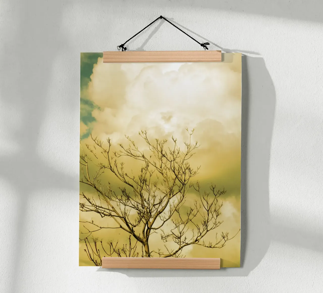 Stormy Clouds poster by ArtSkratches