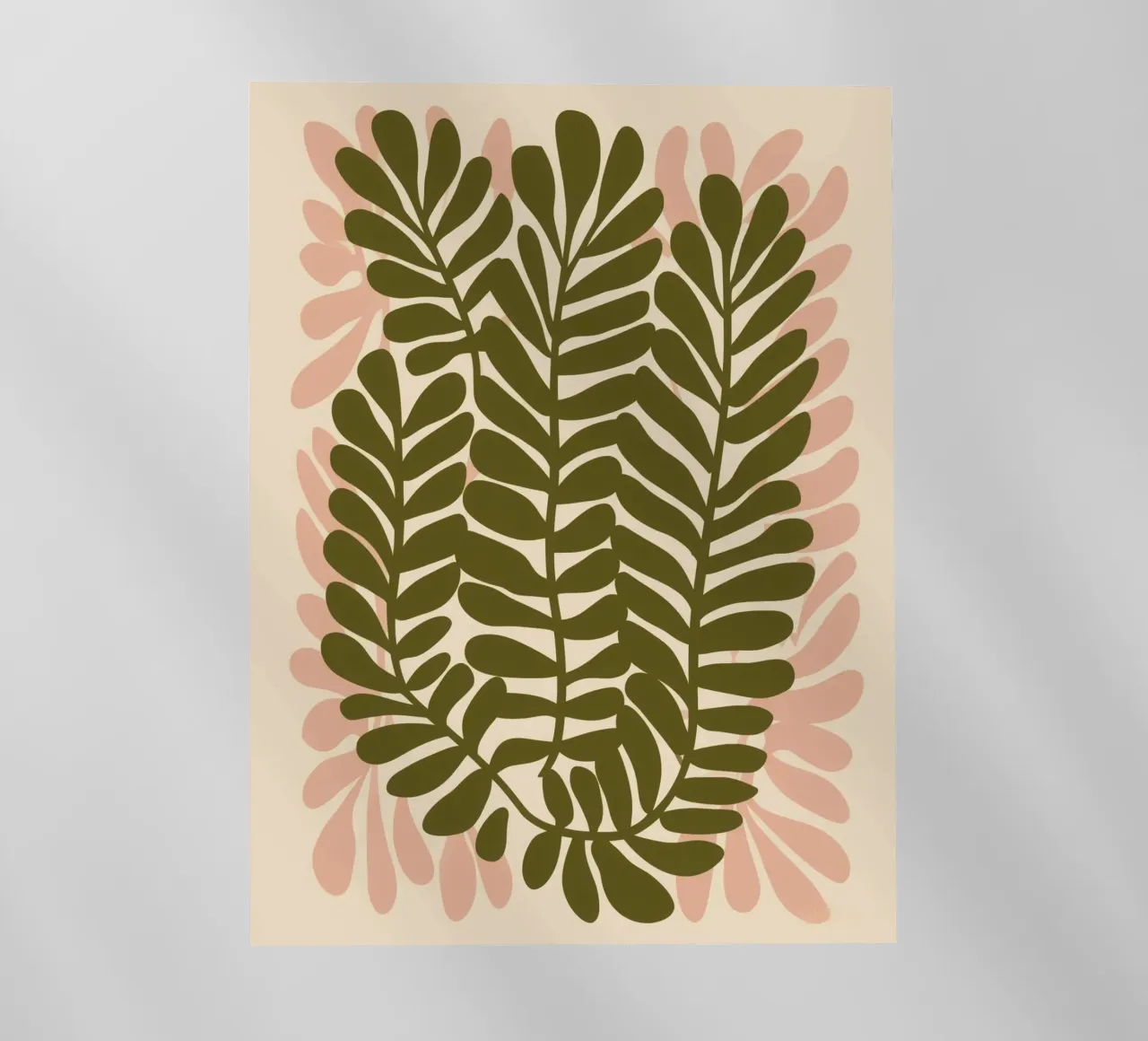 Dialogue of ferns | Green meets pink backlit film by Autofocus