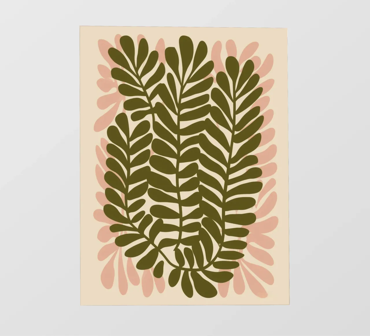 Dialogue of ferns | Green meets pink backlit film by Autofocus