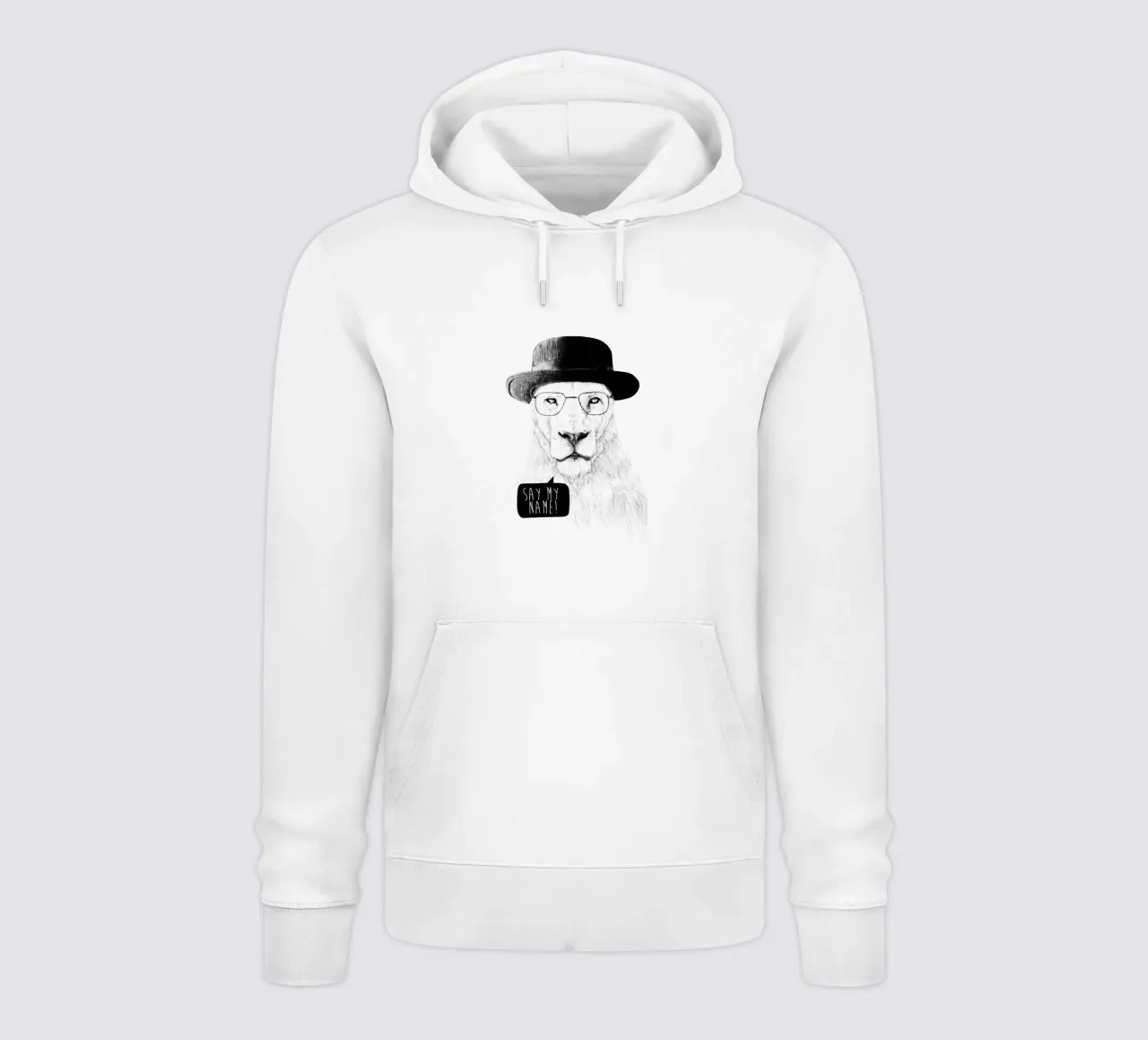 Say my name felpa con cappuccio da Balazs Solti