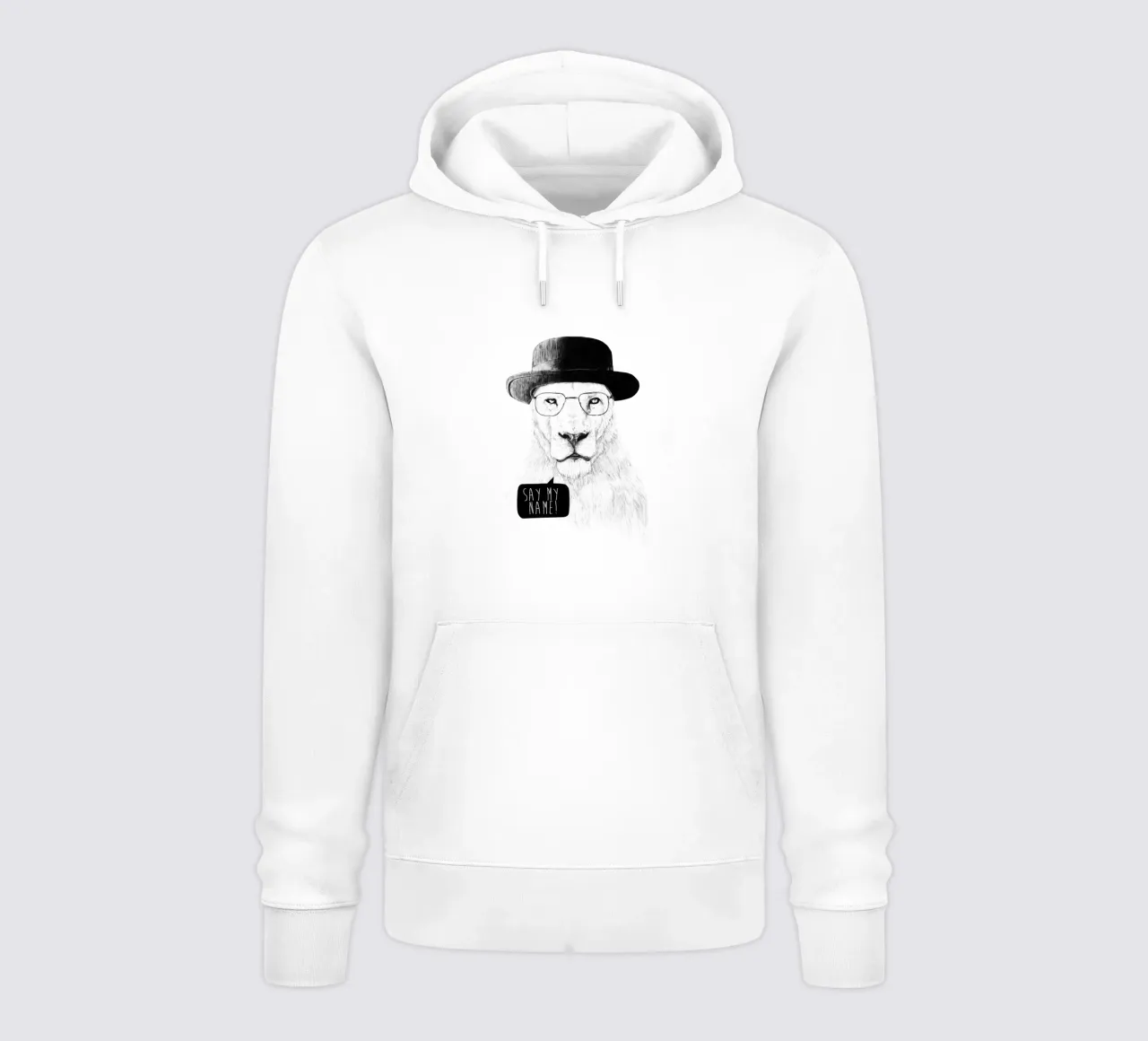 Say my name felpa con cappuccio da Balazs Solti
