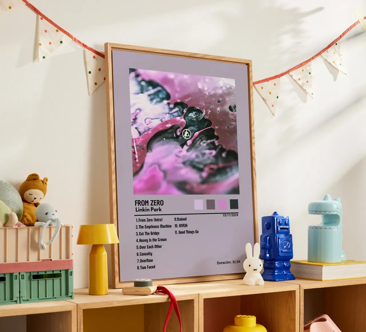 Linkin Park From Zero Tracklists plexiglass da Linda Tobrut