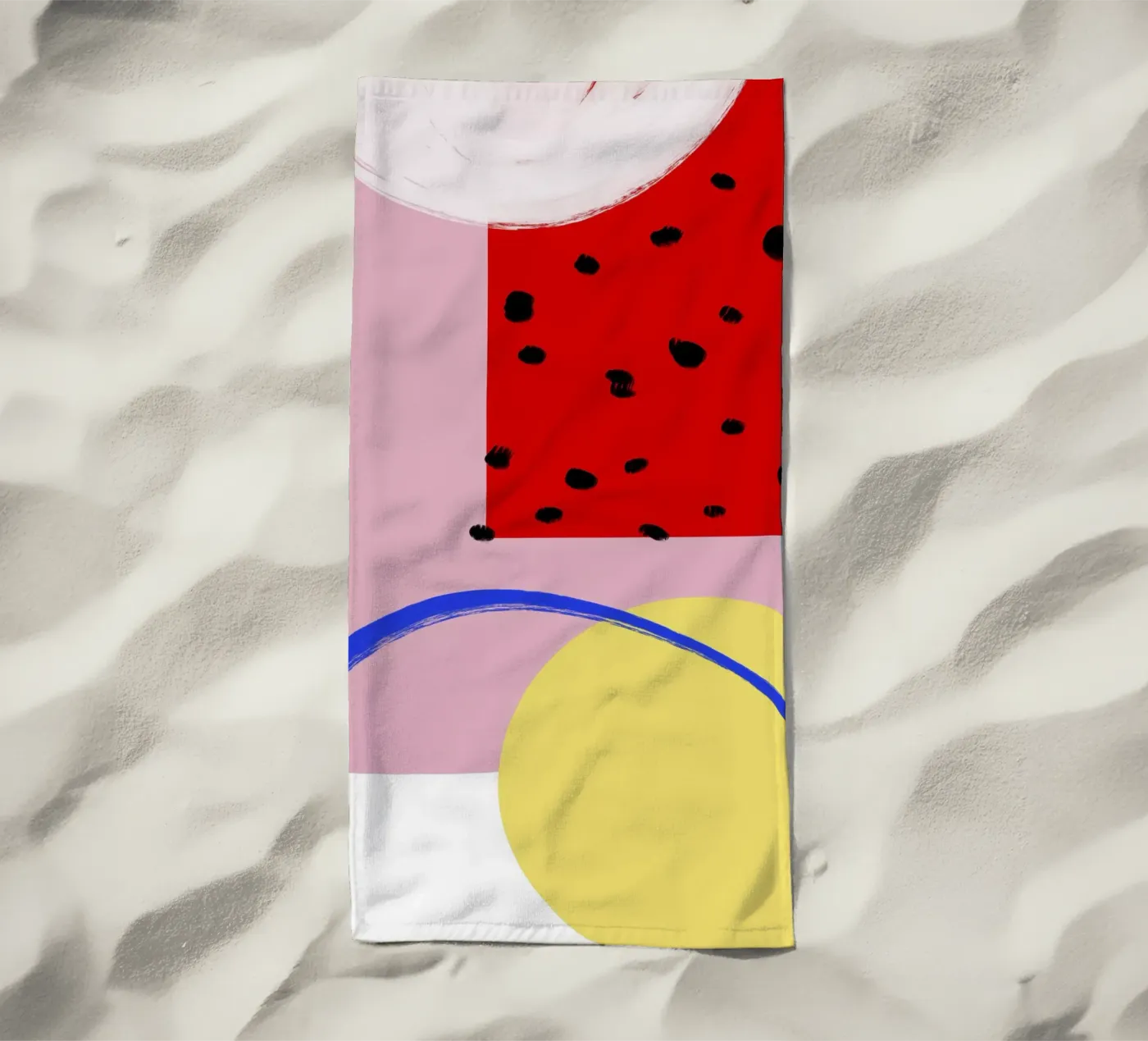 Vicky Strandtuch von Hej Ibiza by Ute Arnold