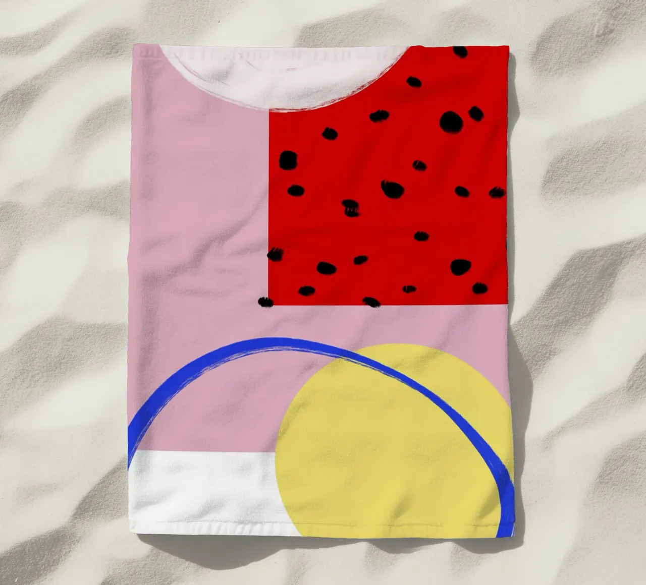 Vicky beach towel by Hej Ibiza by Ute Arnold