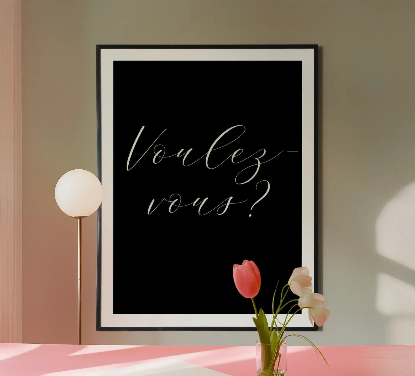 Voulez-vous? poster da Catherine Aguilar