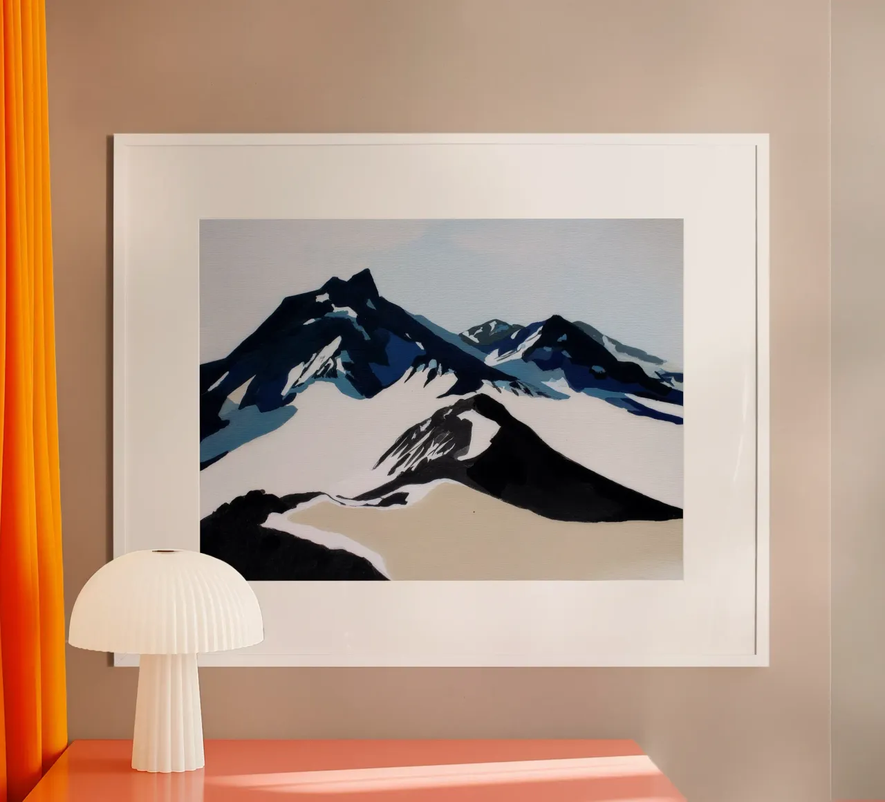 Summit 2 poster by Rachel Tanner Studio