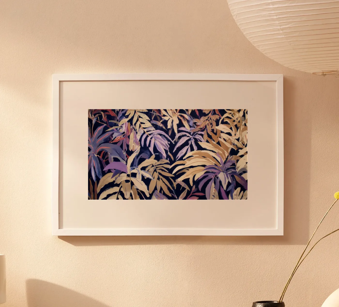 Violet Canopy poster by Rachel Tanner Studio
