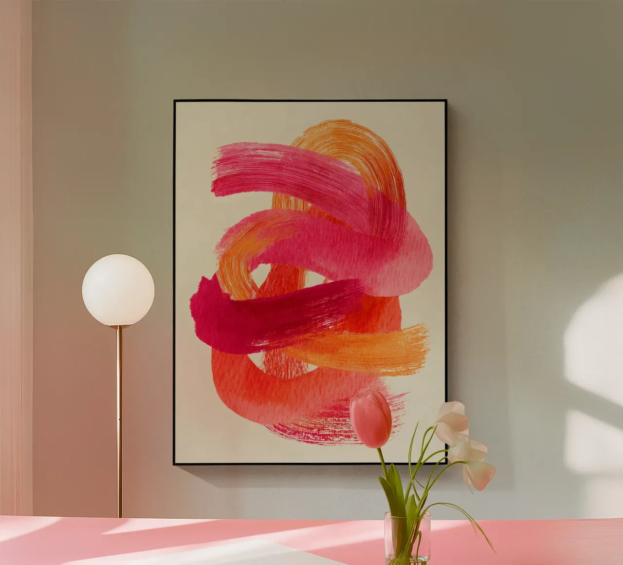 Radiant Flow plexiglass da Abstrakt Atelier