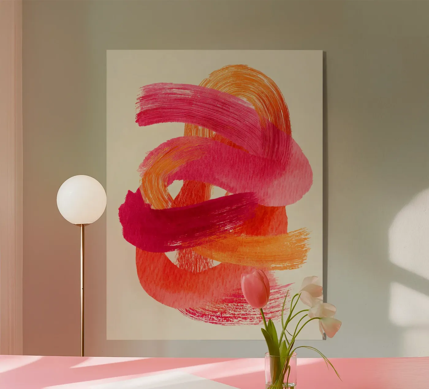 Radiant Flow acryl van Abstrakt Atelier