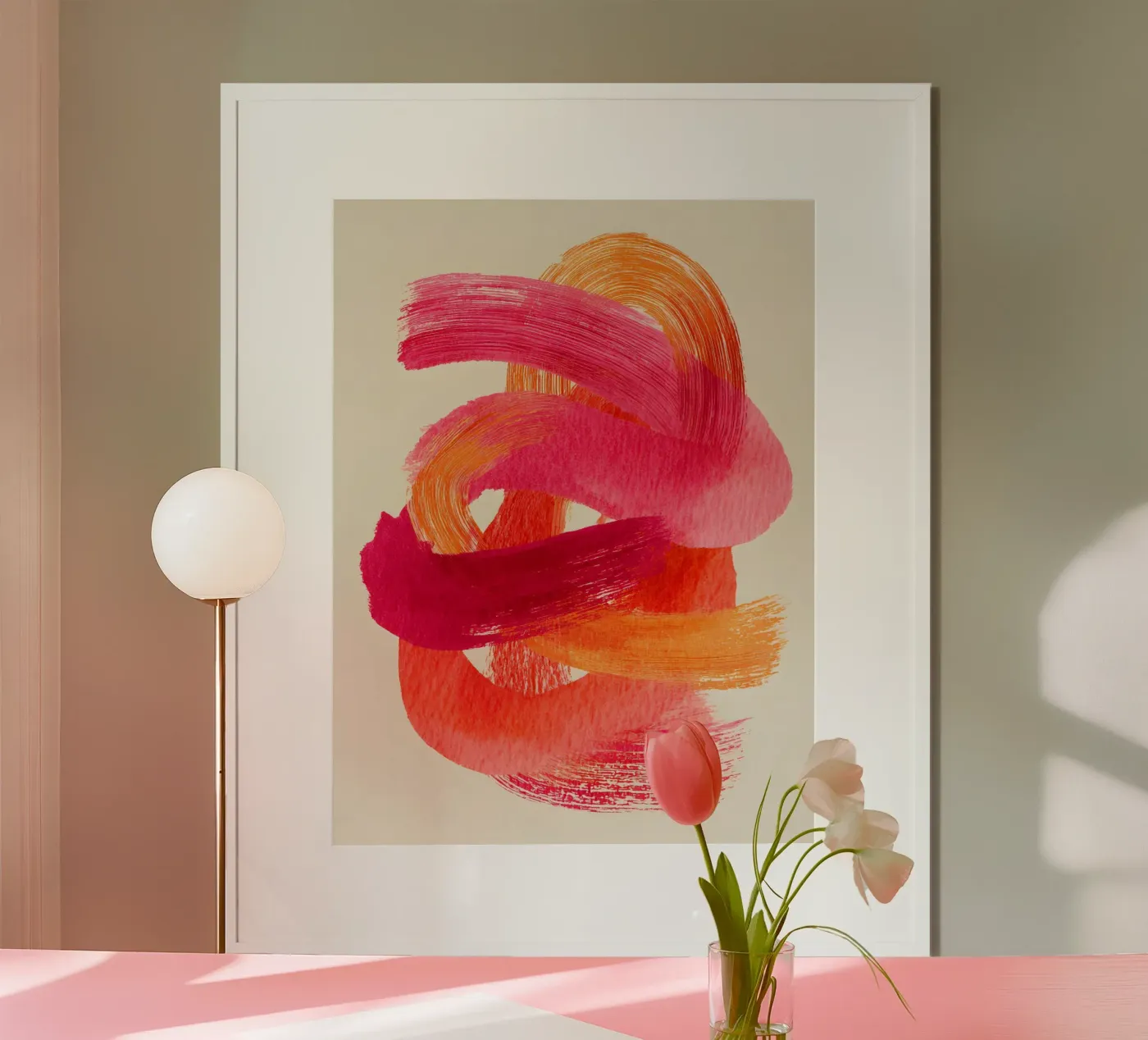 Radiant Flow poster da Abstrakt Atelier