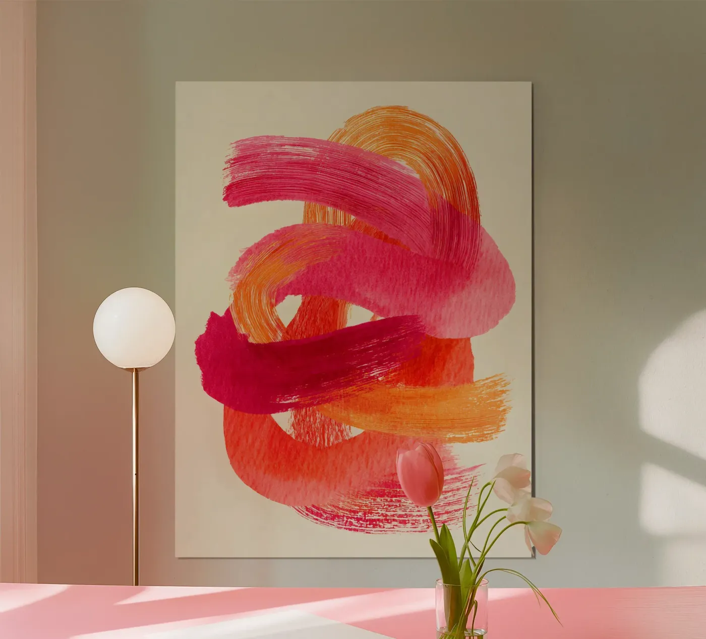 Radiant Flow poster da Abstrakt Atelier