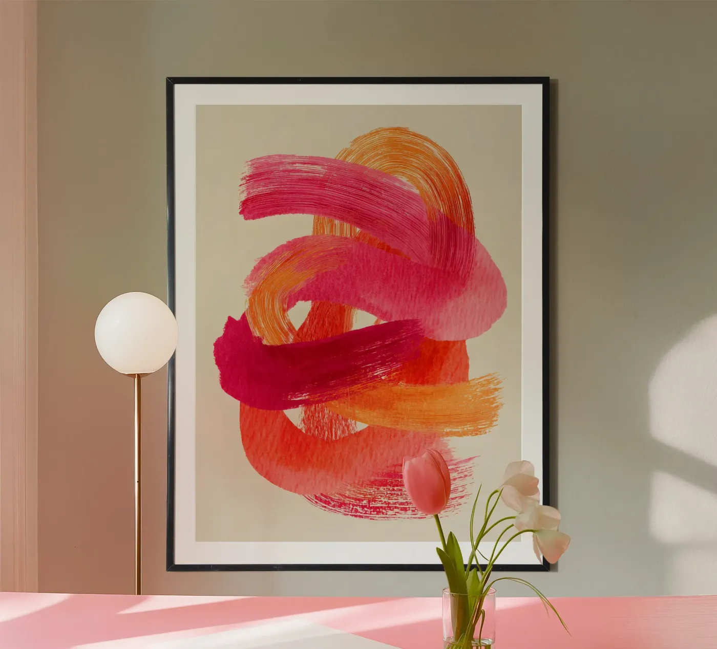 Radiant Flow poster da Abstrakt Atelier