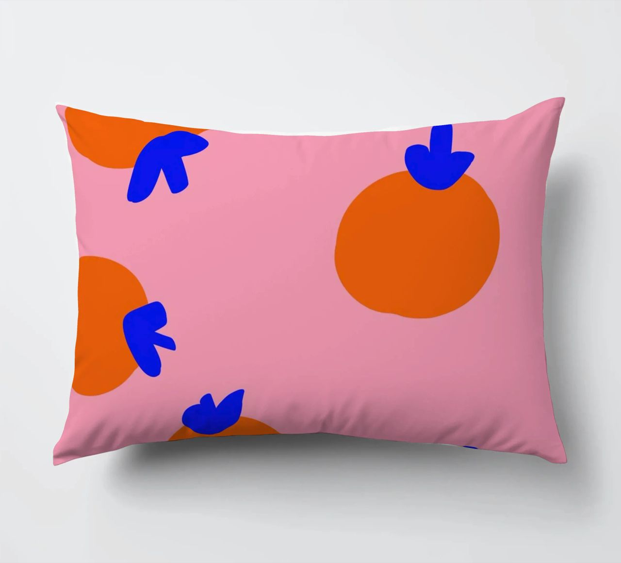 Orangen Party Kissen von Hej Ibiza by Ute Arnold