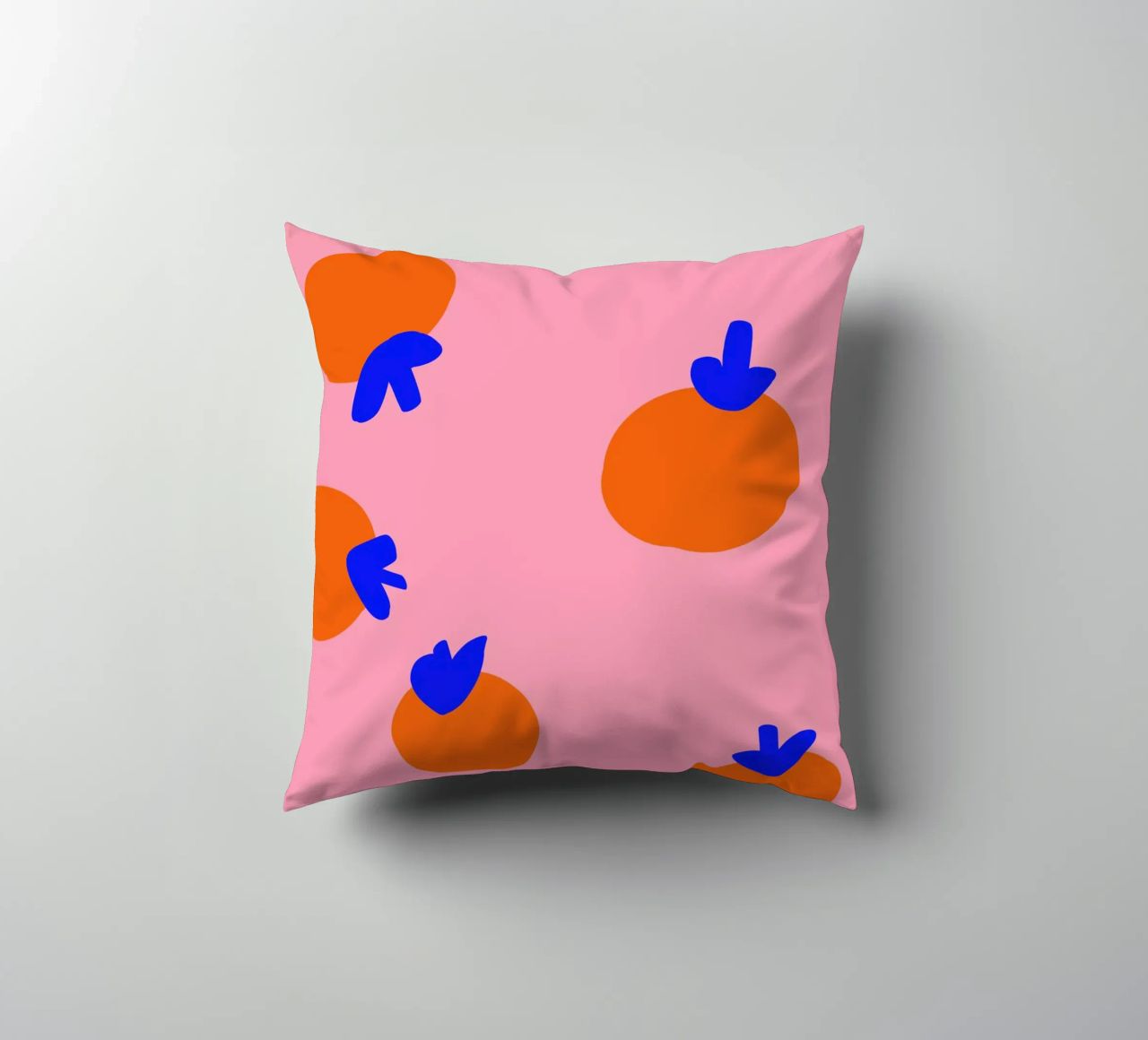 Orangen Party Kissen von Hej Ibiza by Ute Arnold