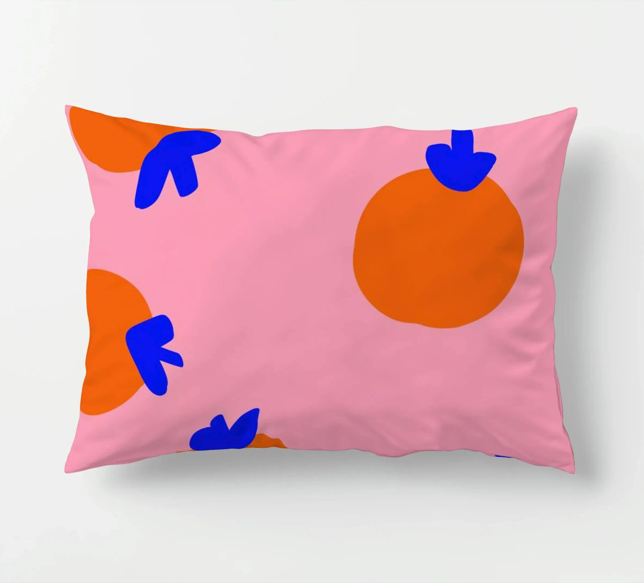 Orangen Party Kissen von Hej Ibiza by Ute Arnold