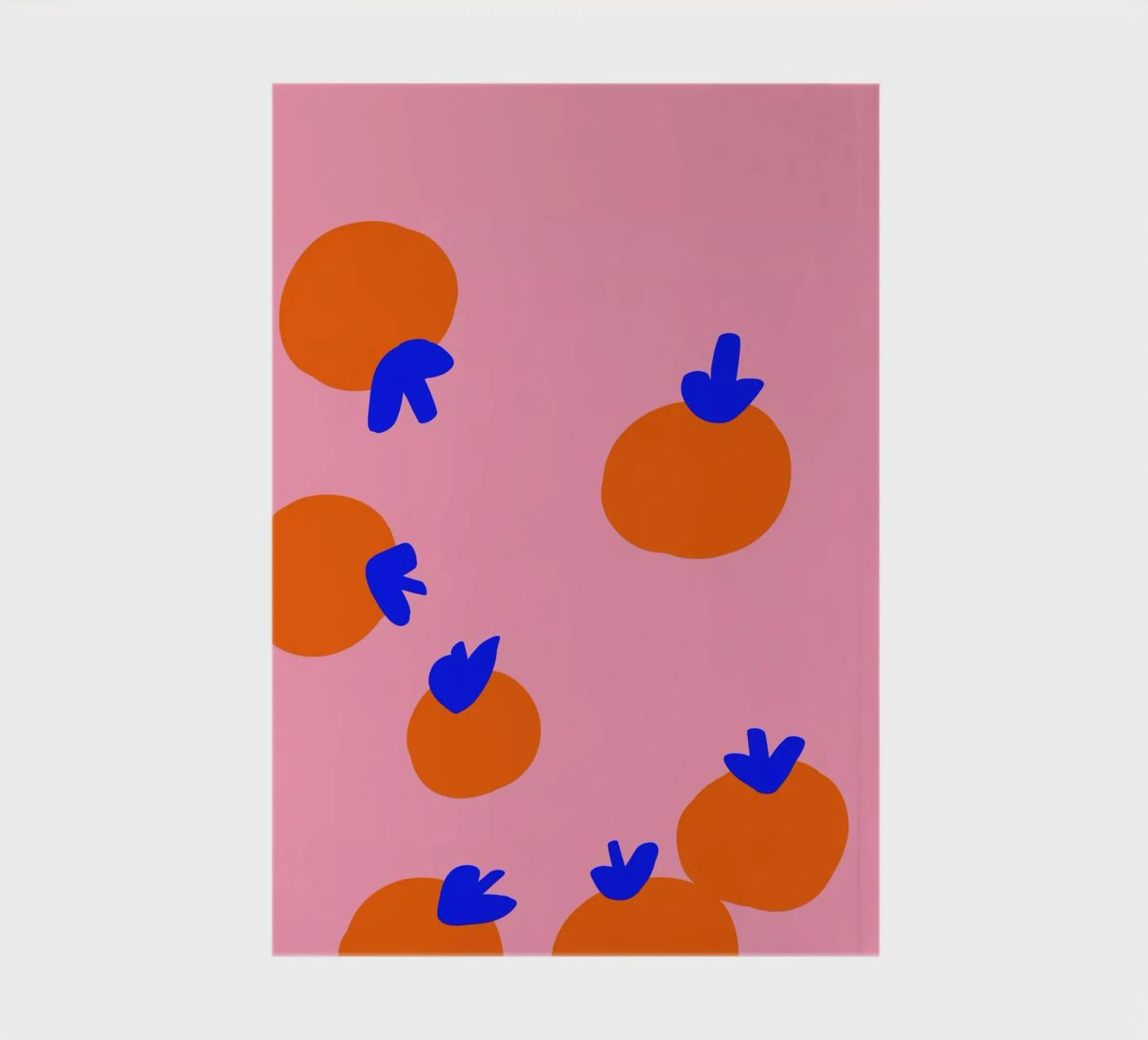 Orangen Party Notizbuch von Hej Ibiza by Ute Arnold
