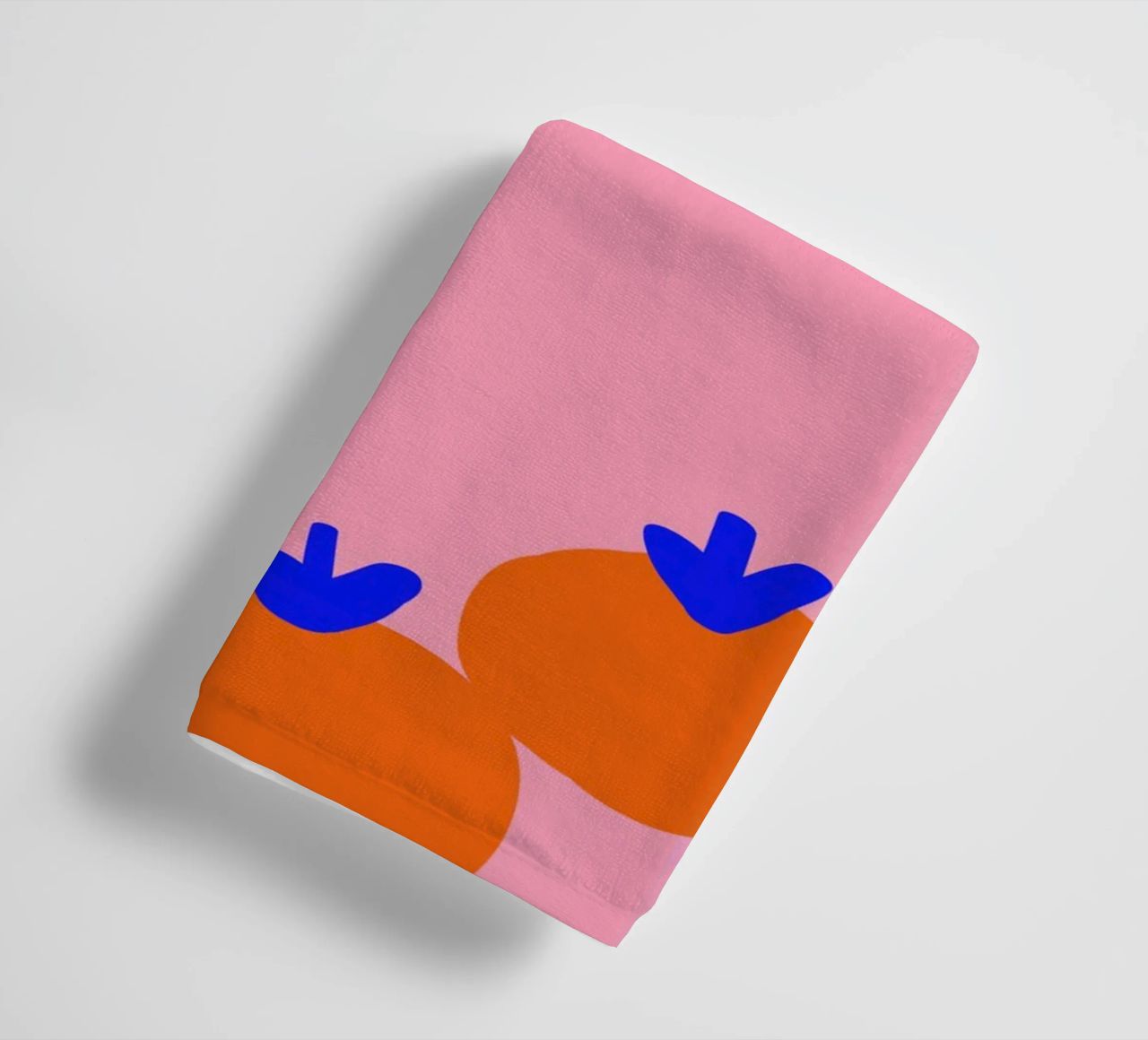 Orangen Party Handtuch von Hej Ibiza by Ute Arnold