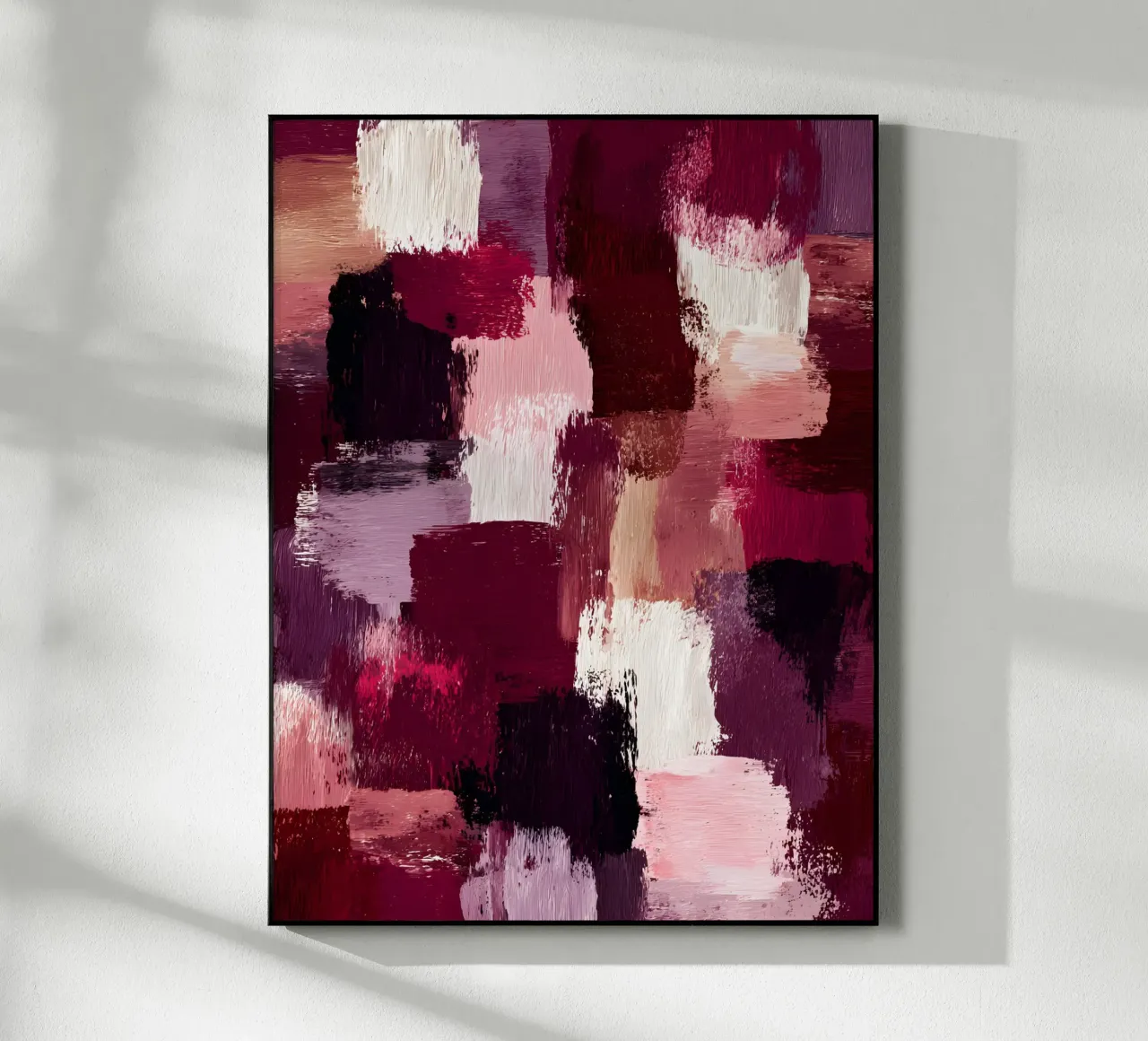 Crimson Texture plexiglass da Abstrakt Atelier