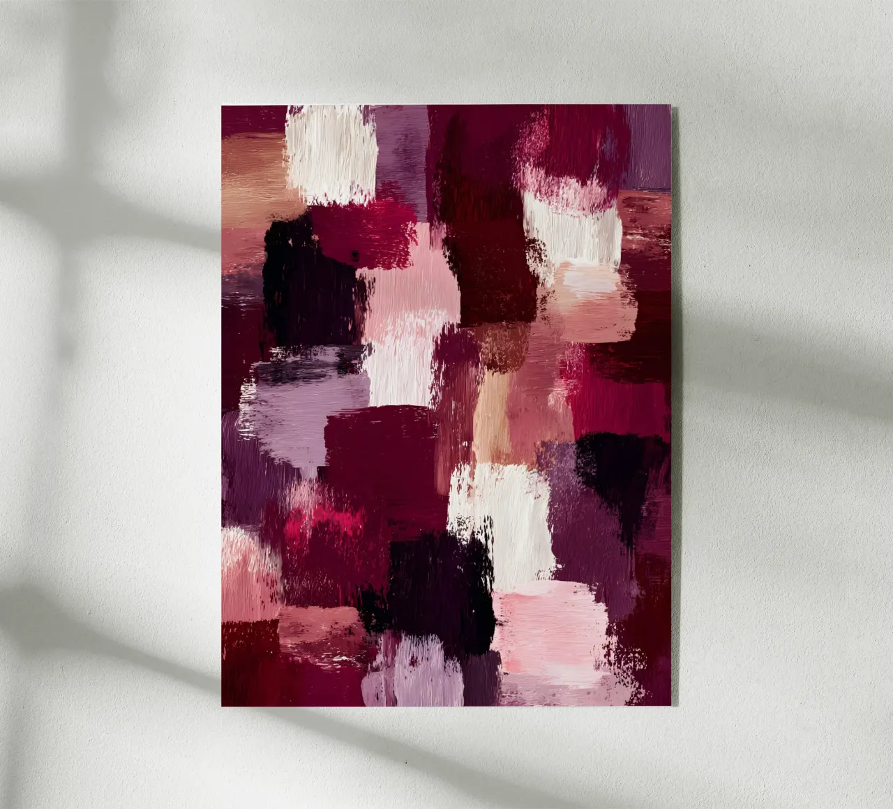 Crimson Texture plexiglass da Abstrakt Atelier