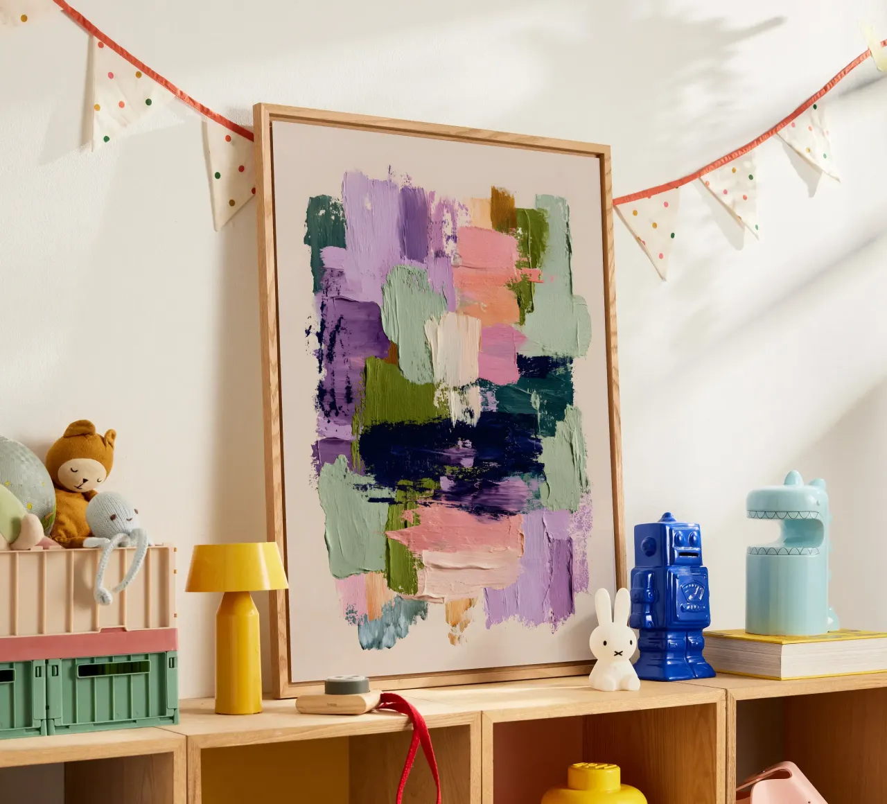 Midnight Blush plexiglass da Abstrakt Atelier