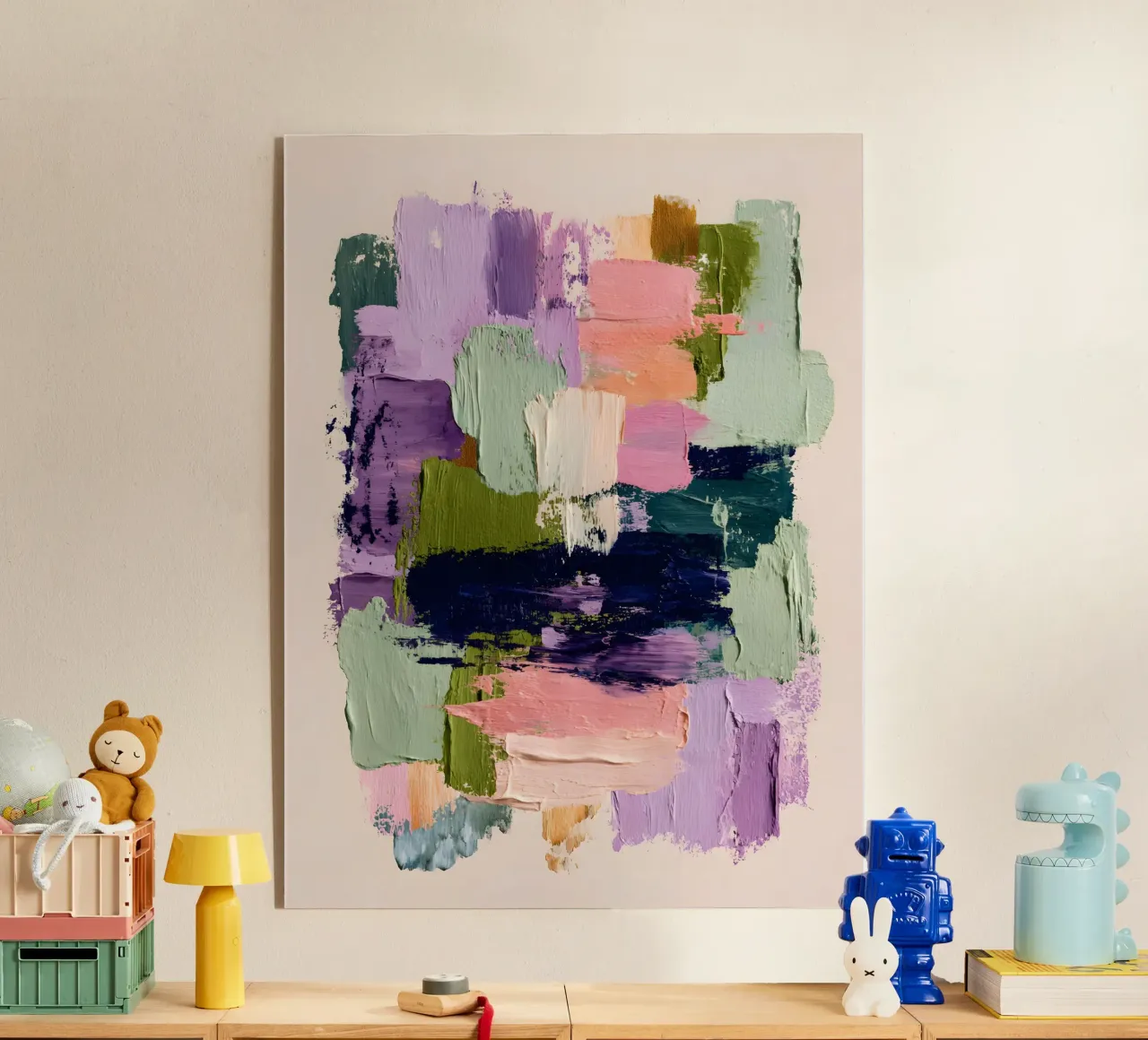 Midnight Blush plexiglass da Abstrakt Atelier