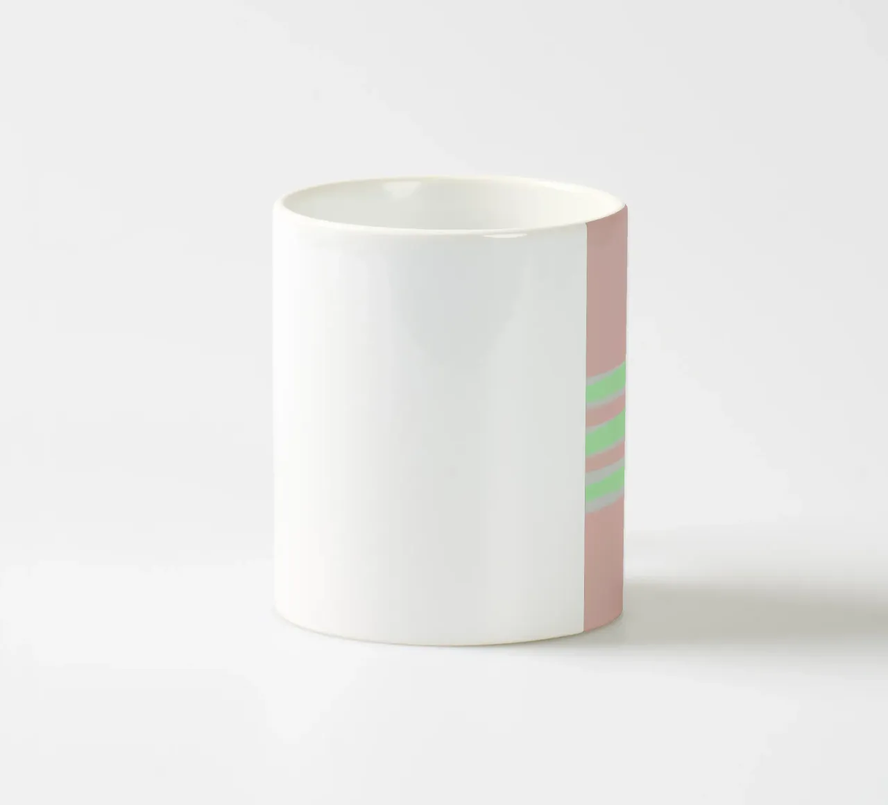 Neon soft stripes tazza in ceramica da Hej Ibiza by Ute Arnold