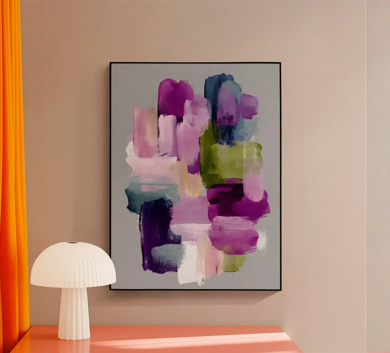 Violet Haze plexiglass da Abstrakt Atelier