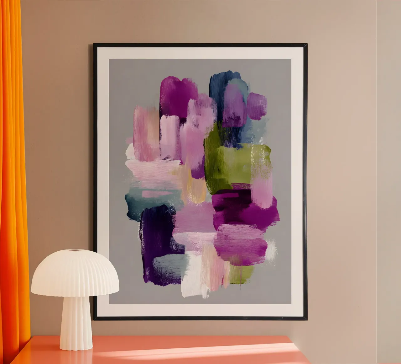 Violet Haze poster da Abstrakt Atelier