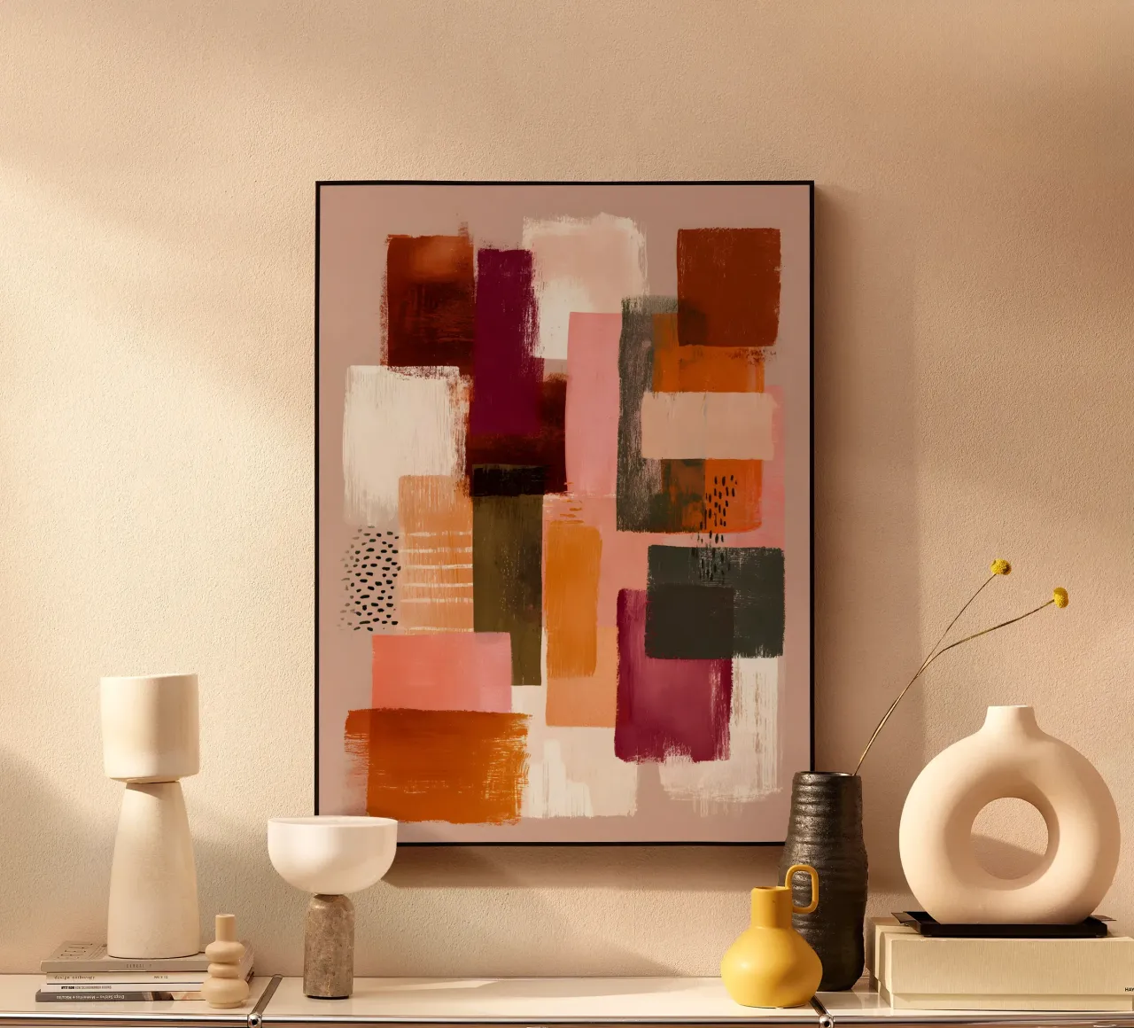 Modern Ember plexiglass da Abstrakt Atelier