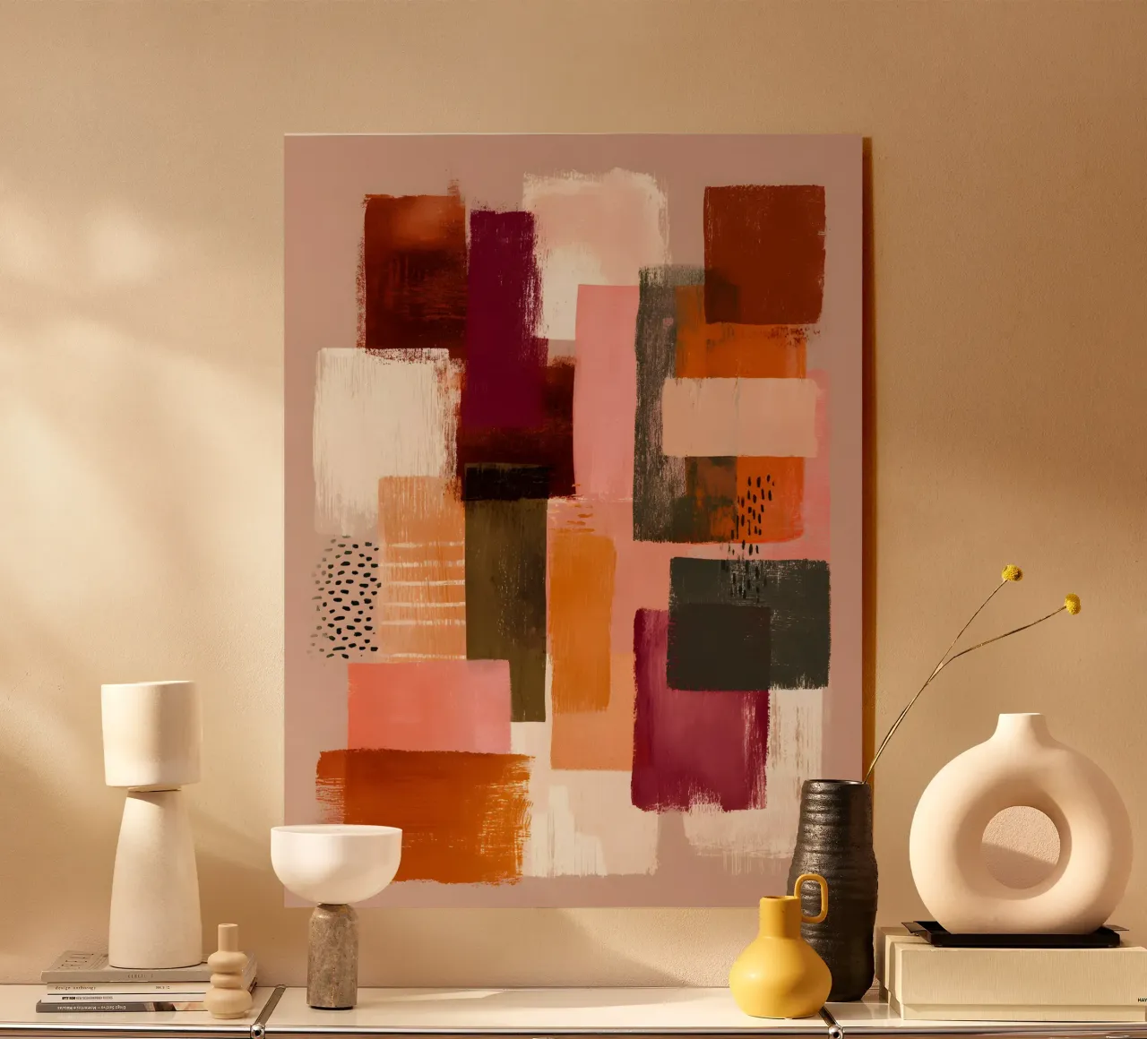 Modern Ember plexiglass da Abstrakt Atelier