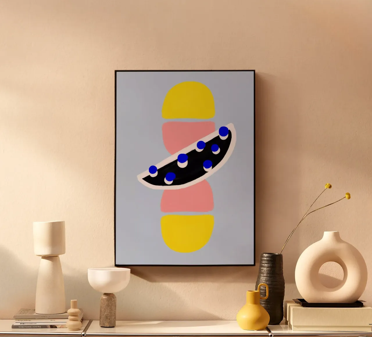 Graphik 444 acrylic glass by Hej Ibiza by Ute Arnold