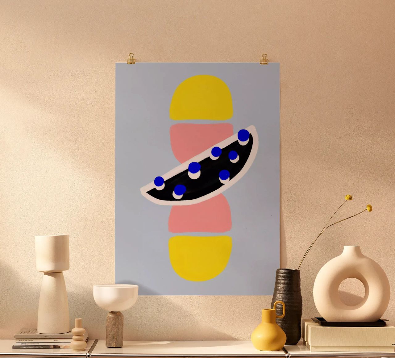 Graphik 444 poster by Hej Ibiza by Ute Arnold