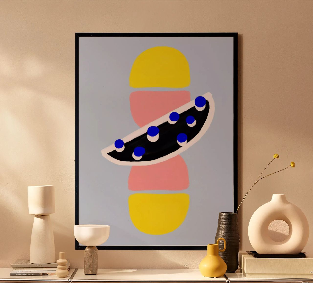 Graphik 444 poster by Hej Ibiza by Ute Arnold