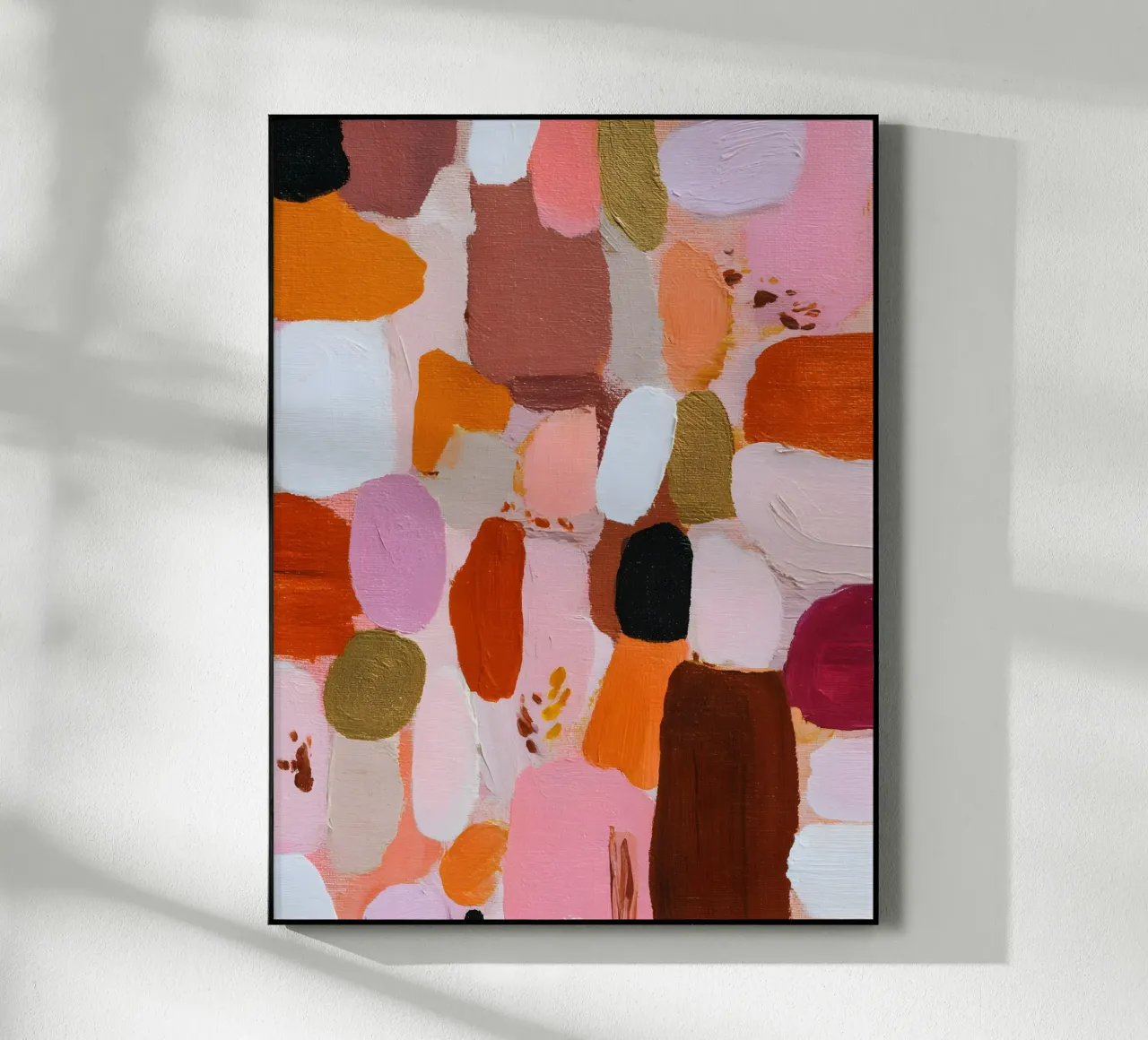 Playful Pattern acrylic glass by Abstrakt Atelier