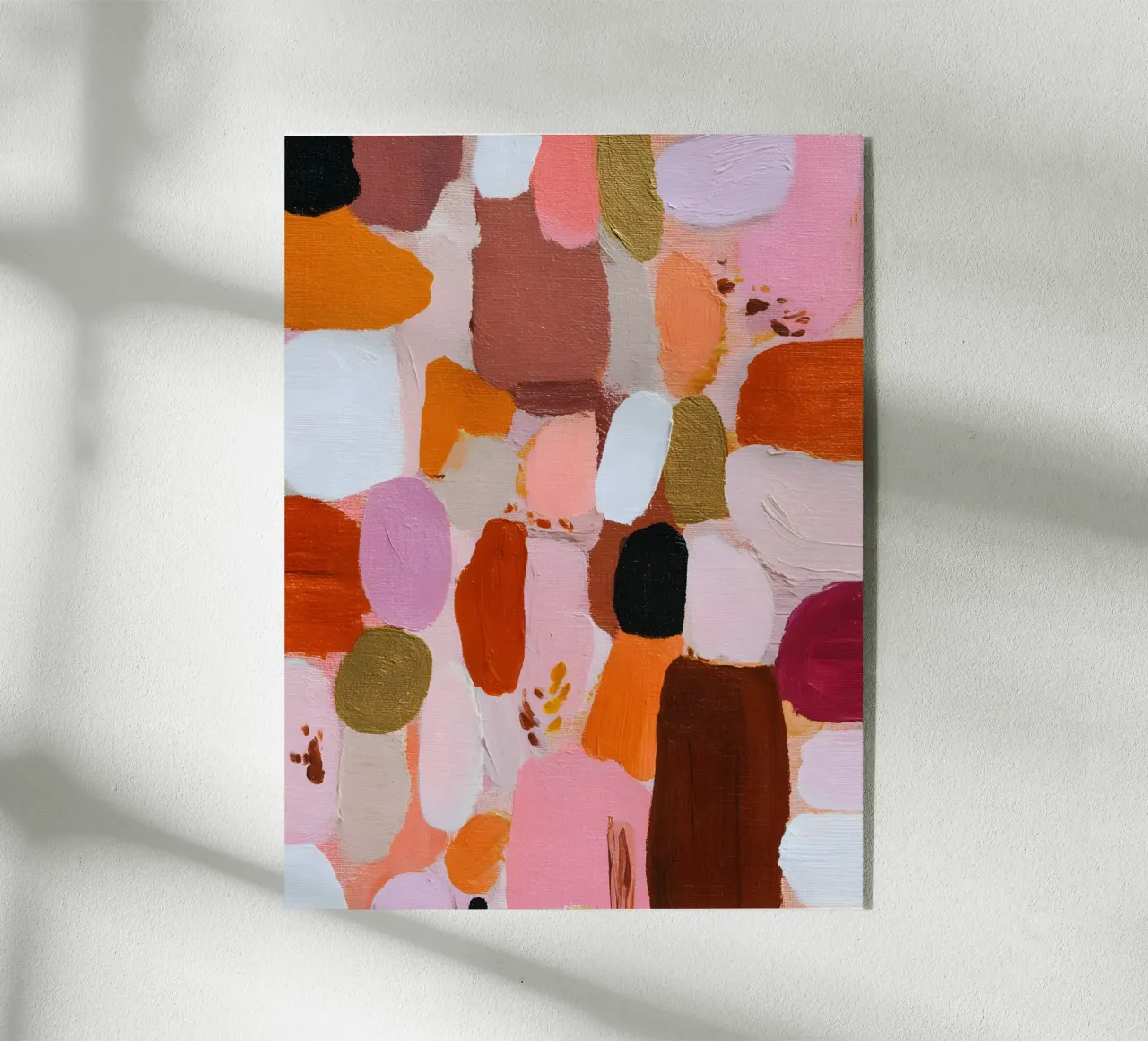 Playful Pattern acrylic glass by Abstrakt Atelier