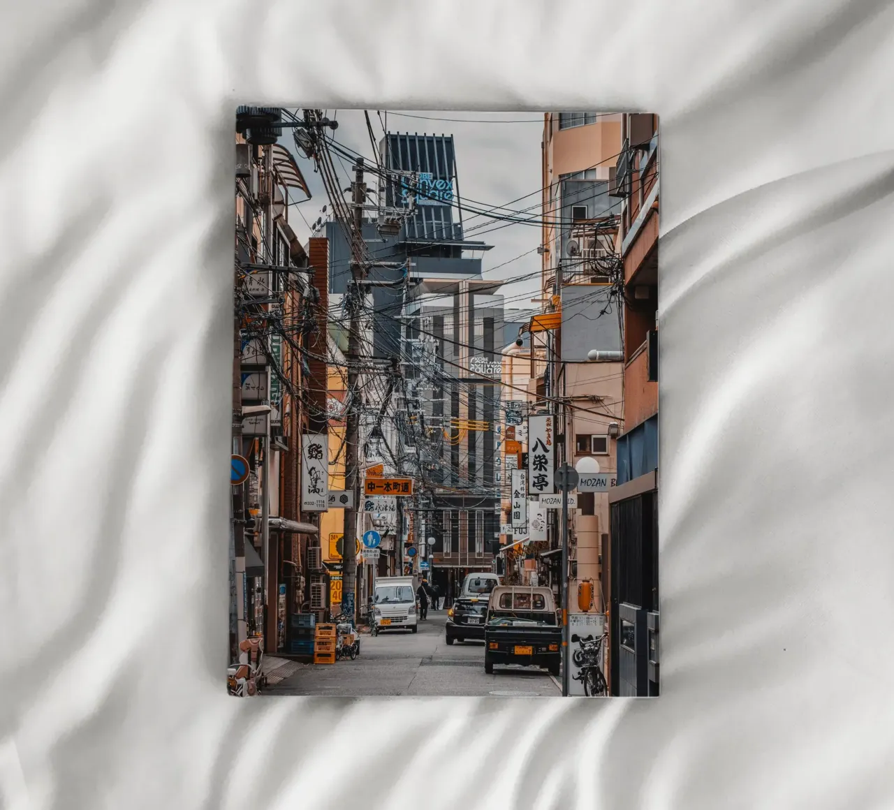 Japanese Urban Street - Kobe, Japan notebook by Marcel Bisig