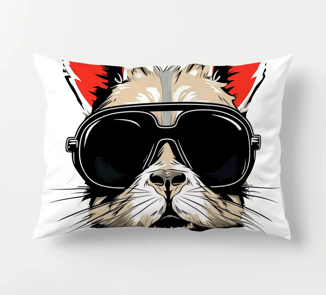 Will you be my rabbit? | The all-important question decorative cushion by Autofocus