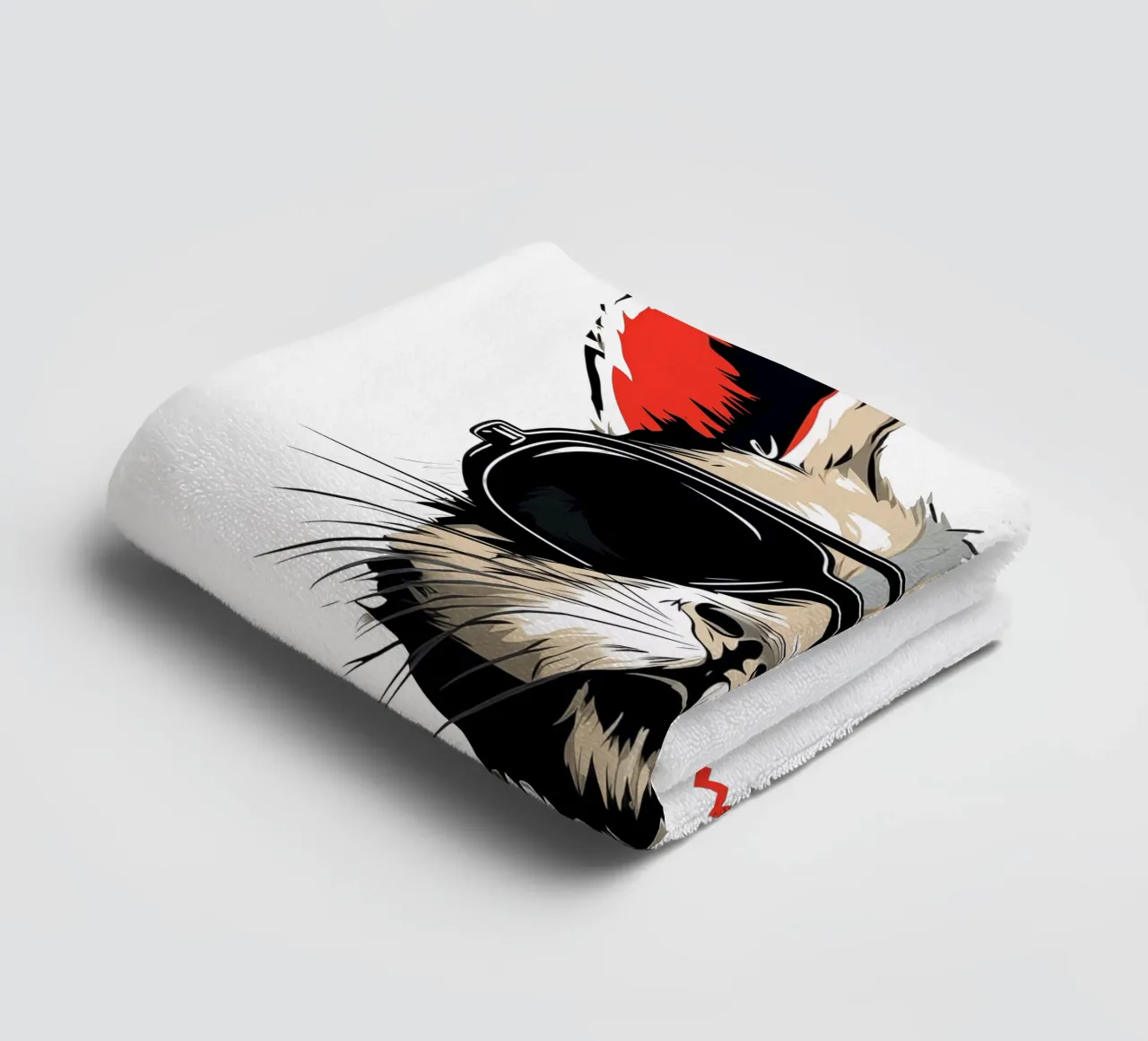 Will you be my rabbit? | The all-important question towel by Autofocus