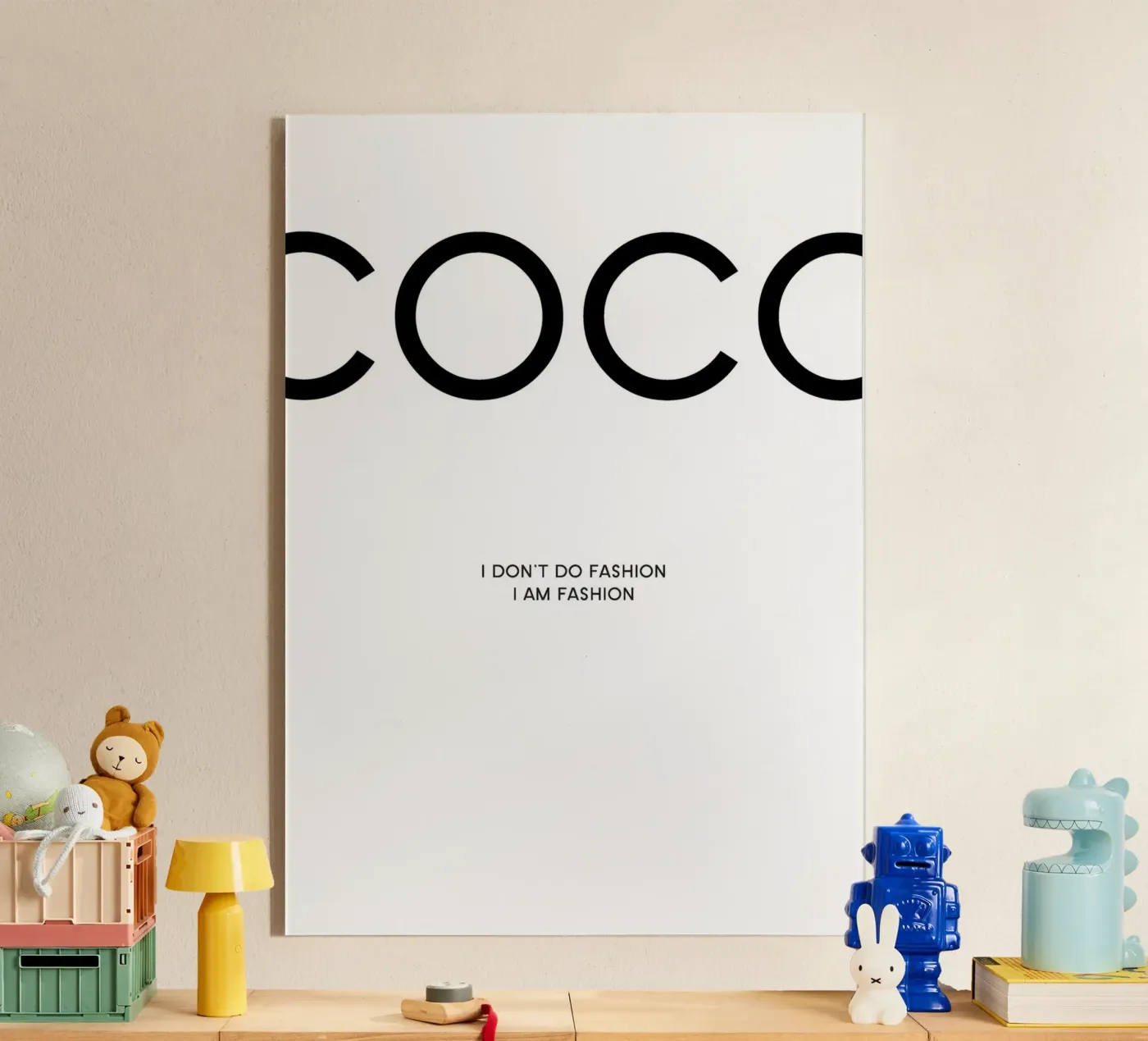 Coco plexiglas de Amanda Khan