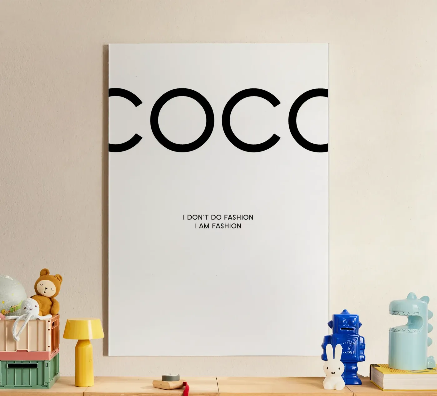 Coco plexiglass da Amanda Khan