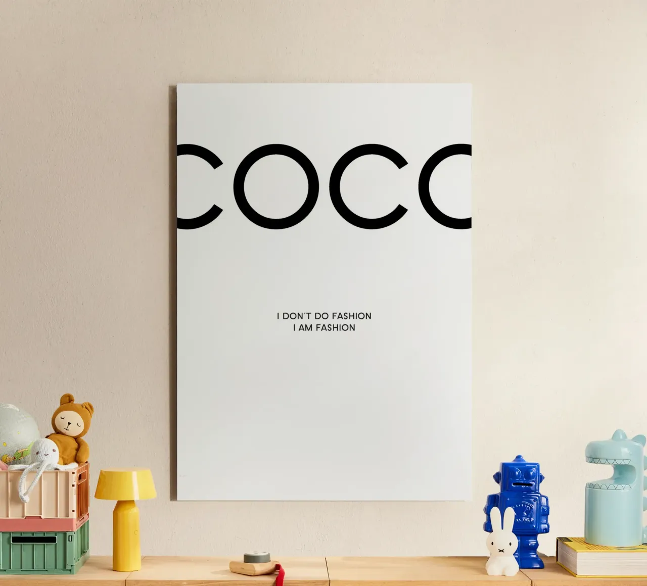 Coco alluminio dibond da Amanda Khan