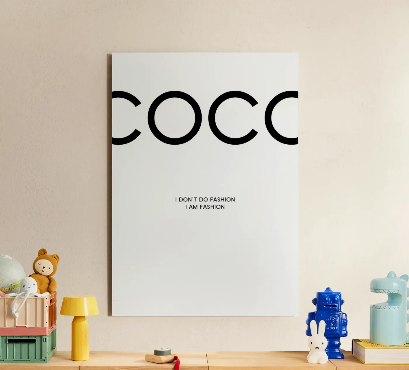 Coco forex plate by Amanda Khan