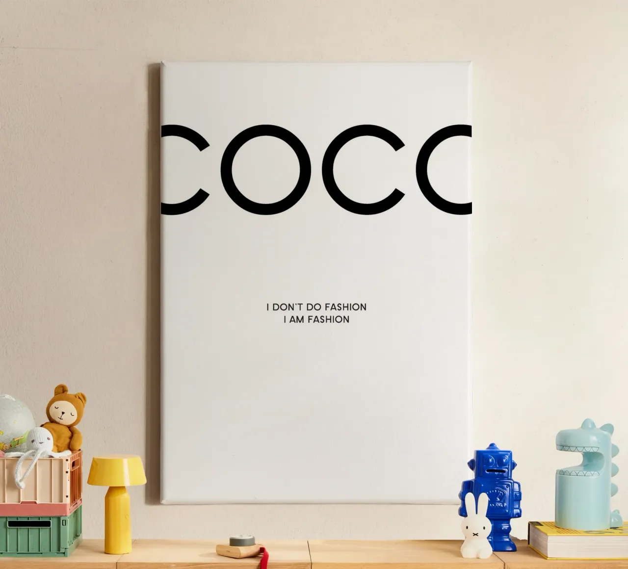Coco canvas by Amanda Khan