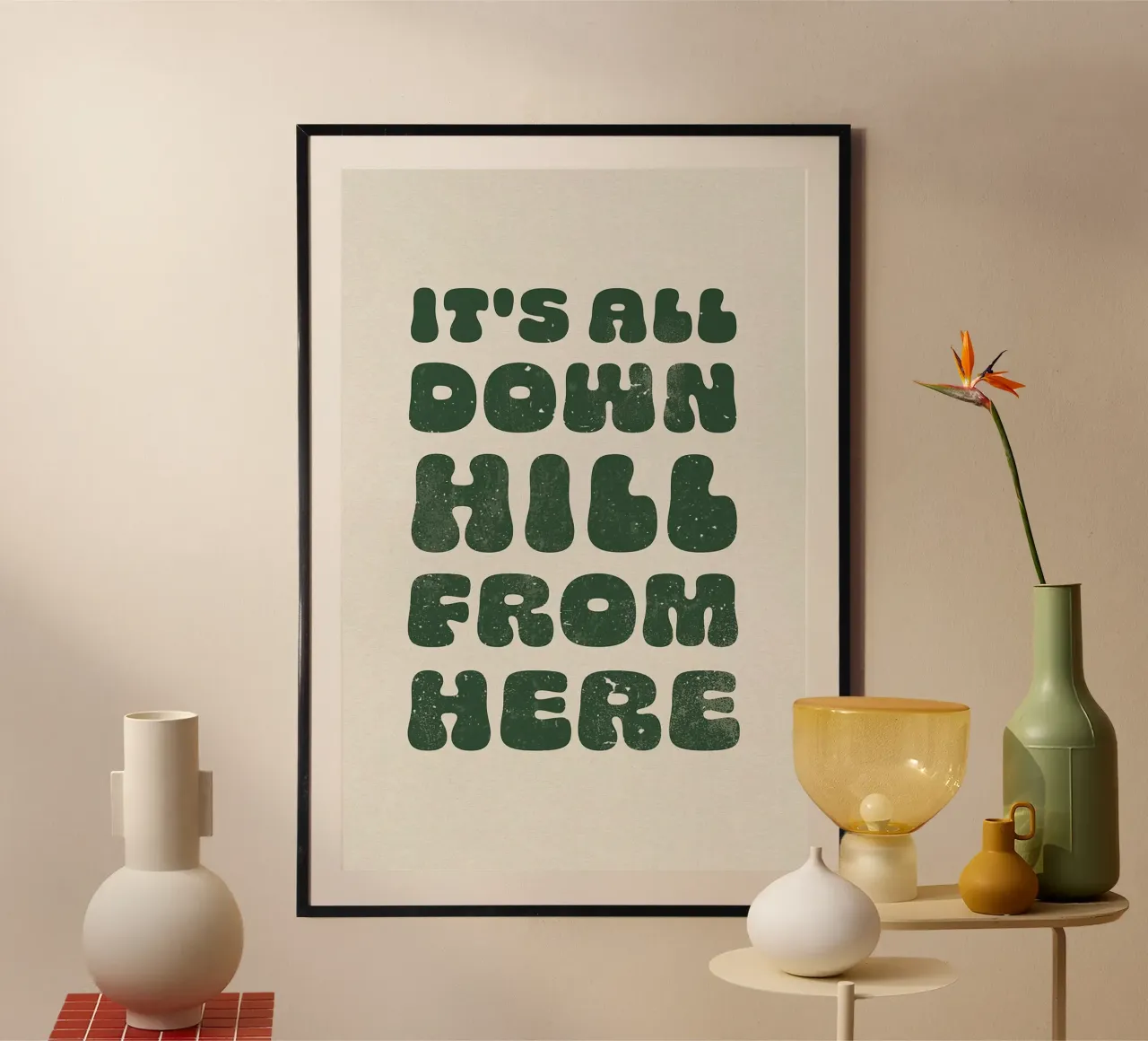 Da qui in poi è tutta una discesa carta hahnemühle da Amanda Khan