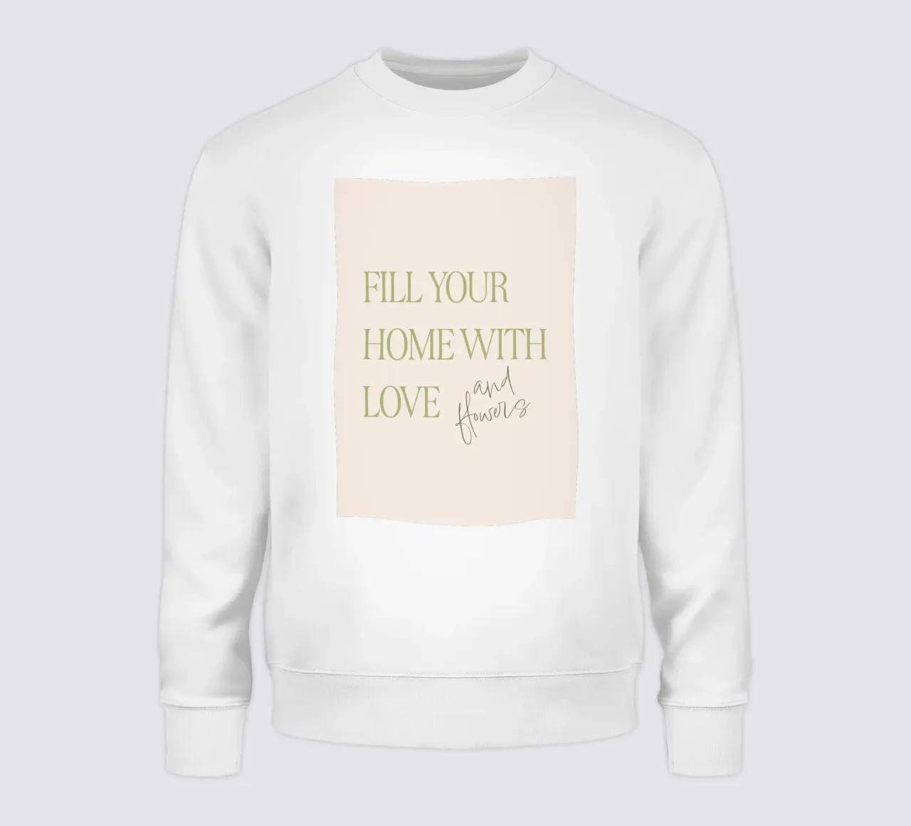 Amore e fiori felpa da Amanda Khan